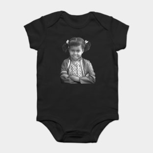 Young Michelle Obama Baby Bodysuit